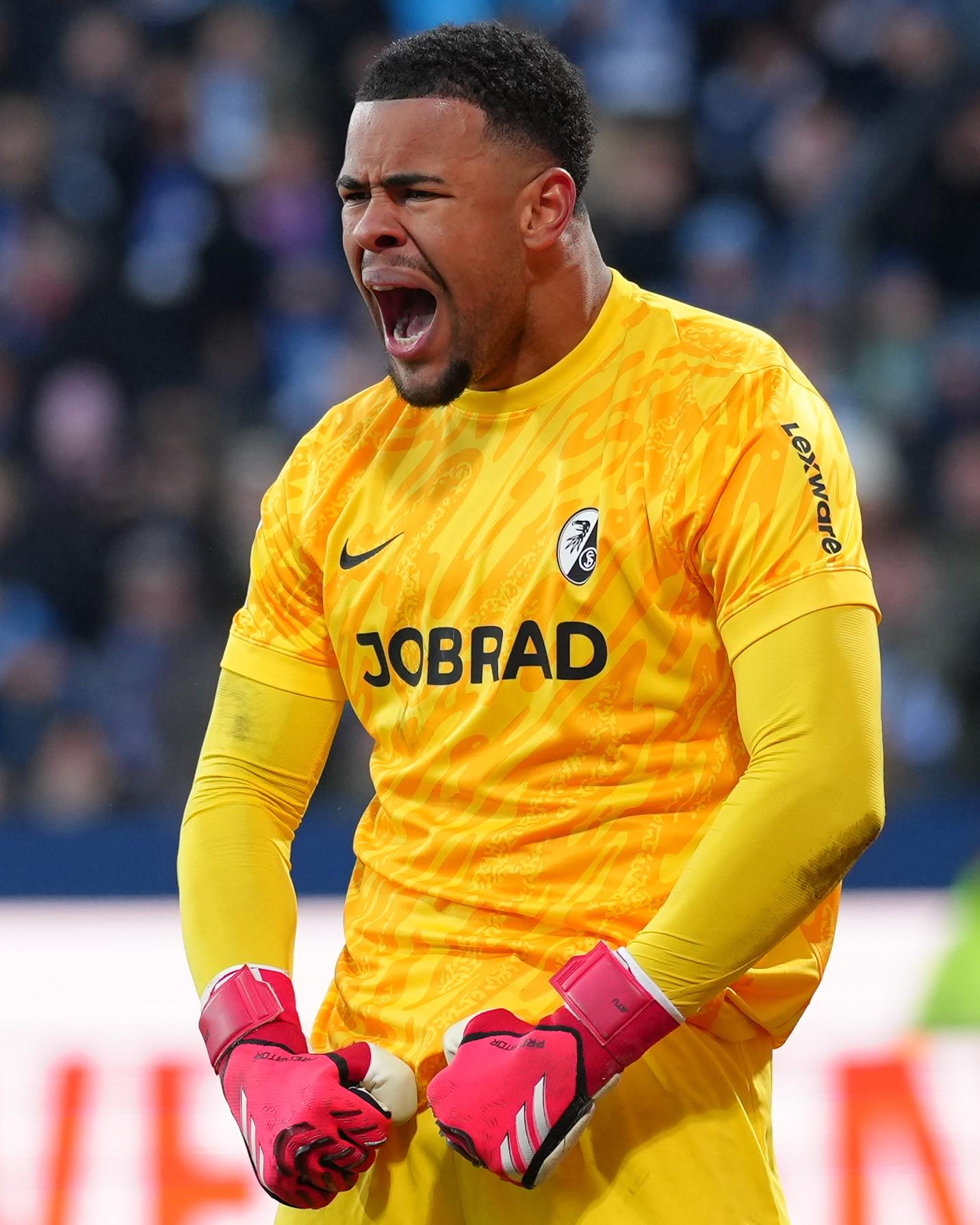 弗赖堡客场, 上首位连续, 在这次扑出